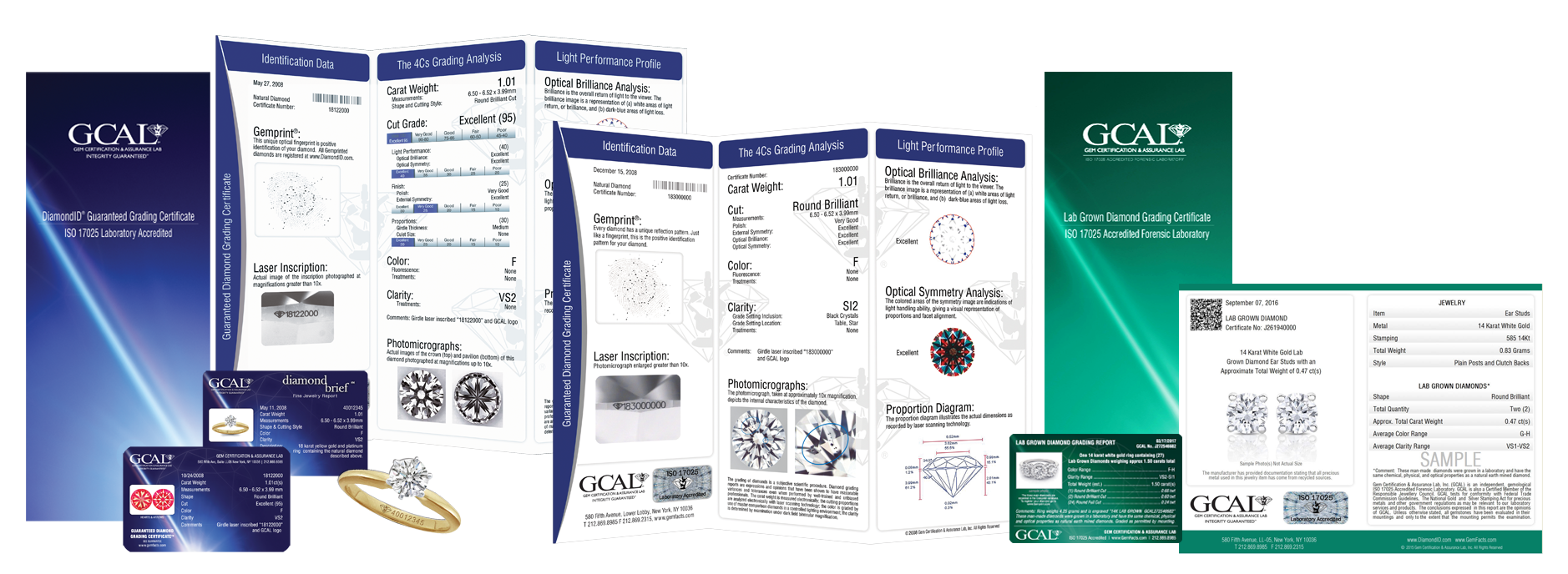 GCAL Certificates Natural Lg